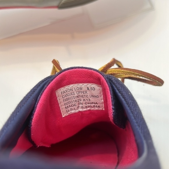 Polo Ralph Lauren Faxon low canvas boat shoes loafers sneakers slip ons size 9.5 - Picture 8 of 8